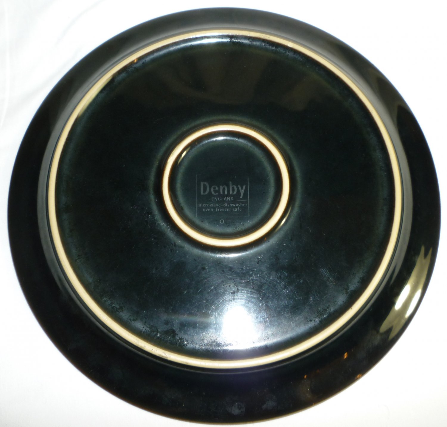 DENBY ENGLAND FREEZER MICROWAVE OVEN DISHWASHER SAFE 10.5 DINNER PLATE