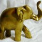 SOLID BRASS MINIATURE FIGURINE ELEPHANT