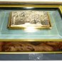 STERLING .925 SILVER HANDCRAFTED SAAD JERUSALEM 3-D PICTURE CRYSTAL FRAME ISRAEL