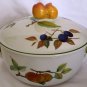 ROYAL WORCESTER ENGLAND EVERSHAM VALE SOUP VEGETABLE TUREEN HAIRLINE CRACK