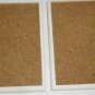 GORGEOUS VINTAGE DECORATIVE PORCELAIN TILE SET OF 2 TRIVET LIGHTHOUSE