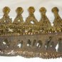 VINTAGE SOLID BRASS BRONZE WAINBERG ISRAEL MENORAH HANUKKAH JUDAISM