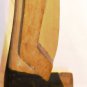 VINTAGE WOOD CARVED 19" FRANKENSTEIN LIKE MAN FIGURINE EXPOSED ADULT NOVELTY