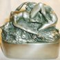 STUNNING JM Lambeaux BELGIUM SCULPTOR EROTIC WOMEN LOVERS TRINKET BOX