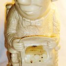 VINTAGE W R BERRIES GRANDPA IN A ROCKING CHAIR FIGURINE CAN ATTACH TAG