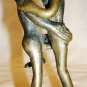 ANTIQUE BRONZE LOVEMAKING KAMA SUTRA EROTIC COPULATION FIGURINE