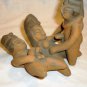 UNIQUE #3 MOCHE EROTIC MACHU PERU POTTERY HUACO REPLICA FIGURINE
