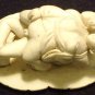 VINTAGE #1 JAPANESE POTTERY NETSUKE SHUNGA MINIATURE Figurine