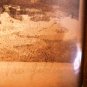 VINTAGE FRENCH ETCHING - Belgium - SIGNED Van Gelden FRAMED ART CITY SKYLINE