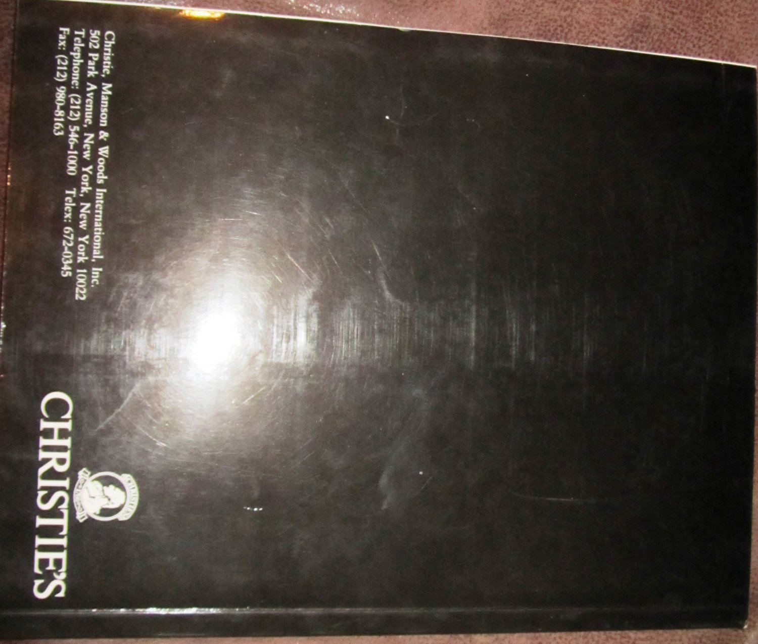 CHRISTIE'S LONDON IMPRESSIONIST MODERN PAINTINGS DRAWINGS SCULPTURE