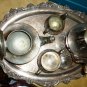 VINTAGE STUNNING SILVERPLATED SHERIDAN 5 PCS COFFEE TEA SET