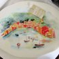 EFFETTI D'ARTE HANDMADE PORCELAIN ITALY PORTOFINO BIG OVAL PLATTER