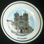 VINTAGE MINIATURE PLATE BRAGA PORTUGAL CATHEDRAL DECORACOES MO PORCELANAS