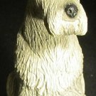CHARMING SCHNAUZER DOG FIGURINE FROM ADOPT-A-PET COLLECTION
