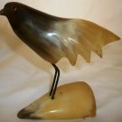 BEAUTIFUL HORN CARVING FIGURINE BIRD 26