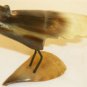 BEAUTIFUL HORN CARVING FIGURINE BIRD 55