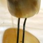 BEAUTIFUL HORN CARVING FIGURINE BIRD 2