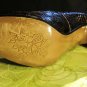 10M STUNNING FAUX CROCODILE LEATHER BRONZE J.RENEE 4" STILETTO BRASS DECORATED