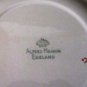VINTAGE ALFRED MEAKIN PORCELAIN PLATE ENCASED IN HANDHAMMERED FRAME WALL PLAQUE