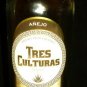 COLLECTIBLE EMPTY BOTTLE ANEJO TRES CULTURAS TEQUILA MEXICO