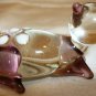 CHARMING MINIATURE GLASS HANDMADE CAT FIGURINE