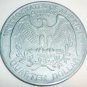 LEAD REPLICA 3" COIN QUARTER DOLLAR 1972