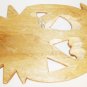 STUNNING CRESCENT MOON STARS & SUN MULTICOLOR WOOD CARVED PLAQUE