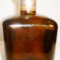 EMPTY DON JULIO RESERVADA TEQUILA BROWN GLASS BOTTLE