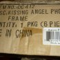CHARMING KISSING ANGELS BABY PHOTO FRAME ORNAMENT NEW IN A PACKAGE