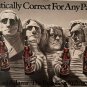 Vintage SAMUEL ADAMS BEER Advertising Poster 'POLITICALLY CORRECT FOR ANY PARTY'