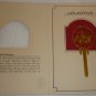 BEAUTIFUL 24K GOLD PLATE SCENES OF WILLIAMSBURG BOOKMARK HORSE & CARRIAGE
