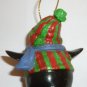CHARMING ICE SKATING PENGUIN CHRISTMAS TREE ORNAMENT