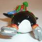 CHARMING ICE SKATING PENGUIN CHRISTMAS TREE ORNAMENT