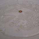 GORGEOUS WALTHER GLASS CHEESE & FRUIT PLATTER CHARCUTERIE BOARD GERMANY