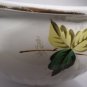 ANTIQUE POWELL BISHOP IRONSTONE CHINA ENGLAND DECORATIVE CHAMBER BEDSIDE POT
