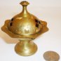 VINTAGE SOLID BRASS MINIATURE INCENSE BURNER