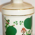 OLD COMMONWEALTH A Happy Green St Patrick's Day CUMBERLAND Porcelain Decanter
