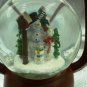 BEAUTIFUL CHRISTMAS LANTERN SNOW GLOBE MUSIC BOX SNOWMEN FAMILY FLOW & HEART