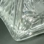 VINTAGE CRYSTAL GLASSES FOOTED LIDDED CANDY COOKIE DISH JAR