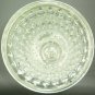 STUNNING VINTAGE CRYSTAL LIKE PRESSED GLASS LIDDED URN