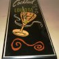 CHARMING HOME WALL DECOR COCKTAIL LOUNGE PICTURE NEW