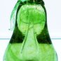 STUNNING MURANO ITALY GREEN GLASS PEAR FIGURAL PAPERWEIGHT