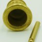 MINIATURE DOLLHOUSE SOLID BRASS MORTAR AND PESTLE SET