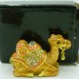 KHOR ALADID SOUVENIR ENAMEL JEWELED CAMEL FIGURAL RING TRINKET BOX GIFT NMB
