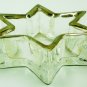 HOLIDAY GLASS VOTIVE CANDLE HOLDER STAR OF DAVID CHANUKKAH