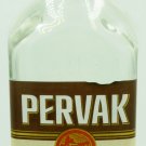 COLLECTIBLE GLASS ALCOHOL LIQUOR BOTTLE W/STOPPER UKRAINE 'PERVAK W/GARLIC' 1L