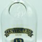 COLLECTIBLE GLASS LIQUOR BOTTLE CENTENARIO RUM 12 YEARS 750ML
