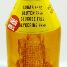 COLLECTIBLE EMPTY YELLOW GLASS LIQUOR BOTTLE NIKITA CORN VODKA 750ML