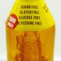 COLLECTIBLE EMPTY YELLOW GLASS LIQUOR BOTTLE NIKITA CORN VODKA 750ML