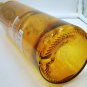 COLLECTIBLE EMPTY YELLOW GLASS LIQUOR BOTTLE NIKITA CORN VODKA 750ML